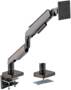 Brateck Single Heavy-Duty Gaming Monitor Arm, Black Grey, 17 to 49 M