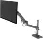 Ergotron LX Pro Desk Single Monitor Arm, Tall Pole, Grommet Mount, Dark Grey