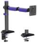 Brateck Amethyst Articulating Gaming Monitor Arm, Matte Black, Support 17-40inch