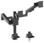 Brateck Modular Mechanical Spring Triple Monitor Arm with Sliders, Support 17-27inch