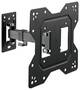Brateck Economical Full-Motion TV Wall Mount, Matte Black, Support 23-43inch