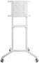 Brateck Rotating Mobile Stand for Interactive Display, Matte White, Support 37-70inch