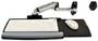 Ergotron LX Wall Mount Keyboard Arm, Polished Aluminum