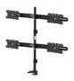 Highgrade TI734E Quad Monitor Stand (Grommet Mount Base)