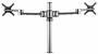 Atdec AF-AT-D-P Dual Arm Desktop Monitor Mount Polished