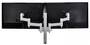 Atdec AWMS-2-4640-B Dual Monitor Mounting Kit Silver