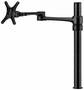 Atdec Visidec Single Monitor Swing Arm on Post, Black