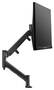 Atdec AWMS-HXB-H-B Heavy Duty Single Display Desk Mount, Black