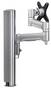 Atdec AWMS-4640F-B Single Monitor Arm Solution, F-Clamp, Silver