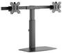 Brateck LDS-22T02 Dual Screen Pneumatic Vertical Lift Monitor Stand