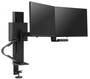 Ergotron TRACE Dual Monitor Desk Mount Up to 27inch, Black