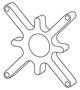 Ergotron Spacer Kit For Recessed Display Interface