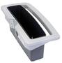 Ergotron Basket And Handle Kit, Two-tone Grey