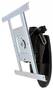 Ergotron LX HD Wall Mount Monitor Pivot, Black