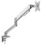 Brateck Single Monitor Economical Spring-Assisted Arm, Matte Grey
