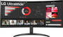 LG Ultrawide 34WR50QK 34inch UWQHD VA Curved Monitor