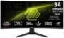 MSI MAG 346CQ 34inch 180Hz UWQHD VA Curved Gaming Monitor