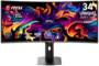 MSI MPG 341CQR QD-OLED X36 34inch 360Hz UWQHD QD-OLED Curved Gaming Monitor
