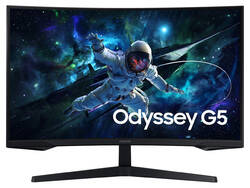Samsung Odyssey G55C 32inch 165Hz QHD VA Curved Gaming Monitor