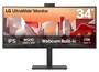 LG 34BA85QE-B 34inch UWQHD IPS Curved Monitor