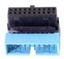USB 3.0 20-pin Male to Female Extension Adapter 90 Degree Up Angled