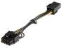StarTech 15.49 cm PCI Express 6 pin to 8 pin Power Adapter Cable