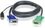 ATEN 5M USB KVM Cable, HD15 Male - USB