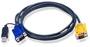ATEN 2M USB KVM Cable, SPHD15 Male - USB HD15M