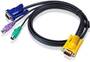 ATEN 1M PS/2 KVM Cable, HD15 Male - PS2M, PS2M HD15 Male