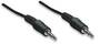Manhattan 0.3m 3.5mm Stereo Audio Cable, M-M