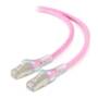 ALOGIC 5m 10GbE Shielded CAT6A LSZH Pink Network Cable