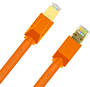 Cruxtec 5m CAT8 40GbE SF/FTP Triple Shielding PoE Ethernet Cable, Oran
