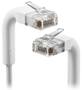 Ubiquiti UniFi 0.1m CAT6 Ultra-Thin Network Patch Cable, White