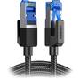 Ugreen 1m Cat8 Pure Copper Network Cable, Black, 40Gbps 2000MHz