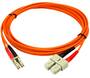 StarTech 2m Fiber Optic Cable, LC/SC