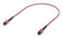 Ubiquiti 0.5m Indoor OM4 Multi-mode Fiber Patch Cable, Single-pack, With MPO-12 Type B UPC Connector