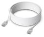 Ubiquiti UniFi 15m Etherlighting Patch Cable, White, Nano-Thin Patch Cable With