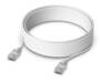Ubiquiti UniFi 12m Etherlighting Patch Cable, White, Nano-Thin Patch Cable With