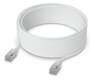 Ubiquiti UniFi 8m Premium Patch Cable, White, Ultra-thin Braided Patch Cable,