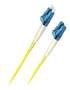 8ware 5m LC-LC OS2 Single Mode Dual-Core Fibre Optic Cable, Yellow