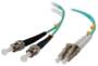 Serveredge 10m LC-ST 10GbE Multi Mode Duplex LSZH Fibre Cable 50/125 OM3