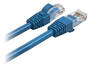 Cruxtec RC6-003-BL 30cm CAT6 UTP 10GbE Ethernet Network Cable, Blue