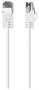 Cruxtec 1.5m Ultra-Thin CAT6A UTP Ethernet Cable, White