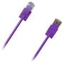 Cruxtec 2m Ultra-Thin CAT6A UTP Ethernet Cable, Purple