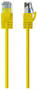 Cruxtec 1m Ultra-Thin CAT6A UTP Ethernet Cable, Yellow