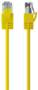Cruxtec 2m Ultra-Thin CAT6A UTP Ethernet Cable, Yellow