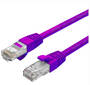 Cruxtec 5m CAT6 UTP 10GbE Ethernet Cable, Purple