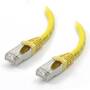 ALOGIC 10m 10GbE Shielded CAT6A LSZH Yellow Network Cable