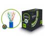 Serveredge 305m CAT6A Network Cable - FUTP, Solid, LSZH 23AWG, Blue