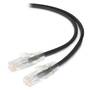 ALOGIC 0.5m Ultra Slim Cat6 Black Network Cable